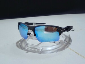 正規品 新品 偏光レンズ2枚付き OAKLEY FLAK 2.0 XL オークリー フラック Sapphire Iridiun Polarized サファイア ポラライズド サングラス