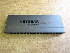 NETGEAR ProSAFE GS116E ★ Plus Switch 16-Port ★ 卓上型コンパクトスイッチングハブ ★中古　通電確認済
