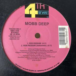 MOBB DEEP PEER PRESSURE 12” 92年 Large Professor Dj Premier