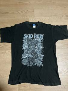 ビンテージ skid row tシャツ tee 90 半袖Tシャツ バンドt ロックt メタリカ ガンズ megadeth オリジナル def leopard