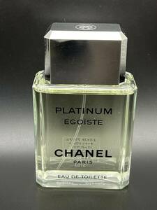 (6842)香水　CHANEL/シャネル エゴイスト プラチナム オードゥ トワレット 元量100ml 現状品