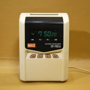 MAX マックス ER-110S3 タイムレコーダー ER-110SIII