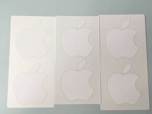 Apple アップル iPhone ステッカー りんご 3枚セット