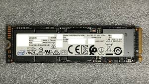 ◆送料無料◆M.2 SSD NVMe【Intel SSDPEKKF512G8L】512GB 1本