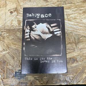 ホ HIPHOP,R&B BABY FACE - THIS IS FOR THE LOVER IN YOU シングル TAPE 中古品