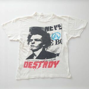 Tシャツ シド ヴィシャス レア バンT ビンテージ コットン 綿 sex pistols セックスピストルズ ホワイト 白 古着