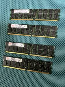 16GB(4 x 4gb)サーバーメモリddr2 667 MHz pc2 5300 R RAM ECC 487005 061 hymp151p72cp4-y5