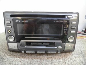 ☆ JVC 2DIN オーディオ KW-XC570 CD/カセット/チューナー ビクター 240416　☆