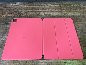 Apple 純正 iPad Pro 12.9インチ（第3世代,第4世代,第5世代）用 Smart Folio スマートフォリオ ピンクシトラス MH063FE/A 展示品