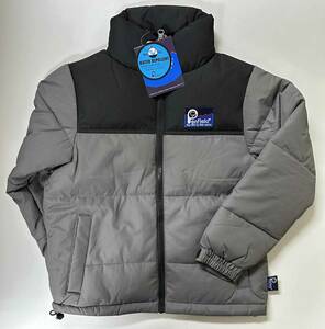 新品 130 ★ Penfield ペンフィールド 中綿 ジャケット グレー ブラック コストコ キッズ ボーイズ ガールズ パフ 撥水 アウター