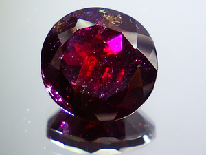 ★ロードライトガーネット ブリリアントカット★7.50ct/11.7ｍｍ★天然石薔薇柘榴石★ルース裸石カボション★ジェムストーン宝石GEMkamesan