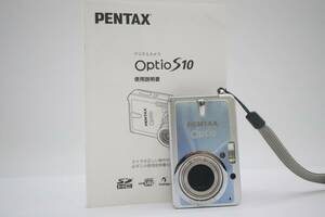 PENTAX Optio S10 ペンタックス オプティオ コンデジ 動作品 動作確認済み バッテリー付き 充電器付き