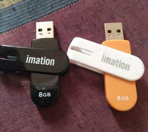 USBメモリ　2個セット　imation　