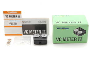 箱付き・美品!! Voigtlander フォクトレンダー VC METER II メーター Black ブラック #4589