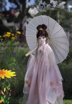 AS381 BJD 1/4 ドール本体 Yuka　球体関節人形 ハンドメイド