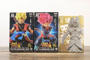 まとめ売り 3点 スーパードラゴンボールヒーローズ DXF-7th ANNIVERSARY-第1弾 孫悟空ゼノ/サイヤ人/ 造形天下一武道会7 其之三 ブロリー