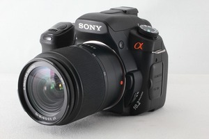 ◆超極上美品◆ソニー Sony α300 DSLR-A300K ズームレンズキット ブラック 付属品満載◇M44137