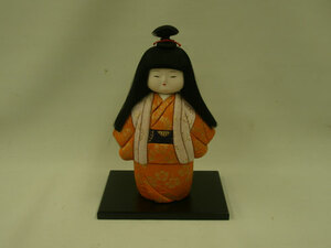 ☆木目込人形　「わらべ歌（女）」　創作　日本人形　伝統工芸品　岩槻人形共同組合
