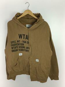 WTAPS◆21SS/RAGS/HOODED/パーカー/-/コットン/BEG/211ATDT-CSM39