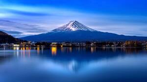 新品　世界遺産　「富士山」の高密度写真の高級印刷画　大きい　A３版サイズ　　額なし　特価1800円（送料込）即決