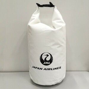 限定♪新品未使用 JAL 日本航空 スポーツバッグ ショルダーバッグ 撥水 防水 羽田空港 アメニティグッズ ホワイト