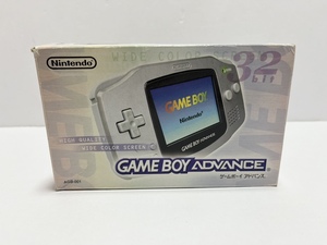 【GBA】ゲームボーイアドバンス□本体□シルバー□