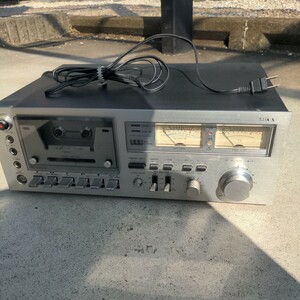AIWA アイワ AD-7500 カセットデッキ 中古 オーディオ機器 現状品