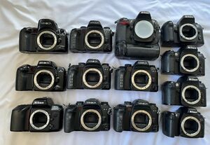 24-033 1円～【ジャンク品、修理・部品取り用】Nikon D300+MB-D10、F80、F70、U、MINOLTA α-7、α807si、α707si