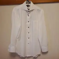 紳士用　白ワイシャツ　襟41袖82