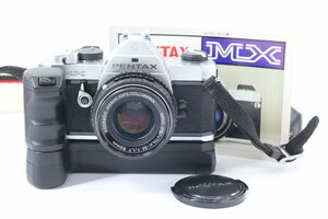 PENTAX ペンタックス MX SMC PENTAX-M 50mm F1.7 WINDER MX 一眼レフ フィルム カメラ 単焦点 レンズ ジャンク 43515-K