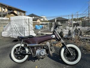 ★☆即決!ダックス50 カブ90純正エンジン積み替え!ST50 本格チョッパー格安美車!シャリーモンキージャズリジット☆★