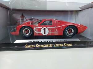 FORD MKⅣ 1/18 1967 SHELBY COLLECTIBLES LEGEND SERIES