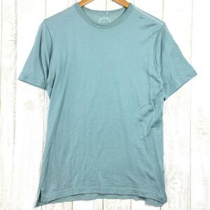 UNISEX L 山と道 100% メリノ ライト クルーネック Tシャツ 100% Merino Light Crew-Neck T-Shirt