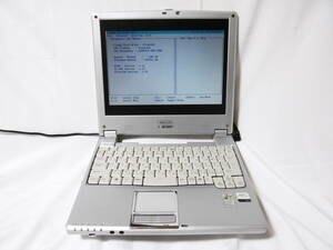 BIOS画面まで ◆◇◆ シャープ ノートPC ◆◇◆ Mebius PC-MC1-3CC ◆◇◆ Mobile Athlon XP-M 1800+