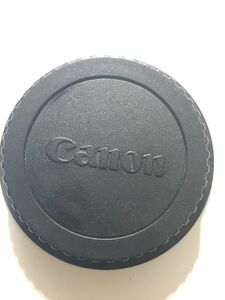 【中古美品】Canon　キャノン レンズ キャップ 後蓋