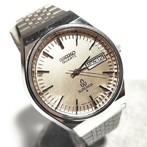 希少 動作品 SEIKO SUPERIOR スーペリア デイデイト クォーツ 4883-8000 稼働品 k370