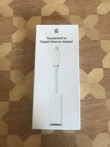 中古品 Apple　Thunderbolt　ギガビット　Ethernetアダプター　MD463ZM/A 2303m112