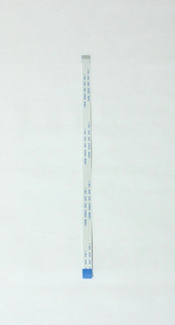 フレキシブルフラットケーブル1mmピッチ7ピン長さ20cm接続面反対2本セット（FFC、新品）