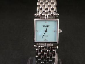Van Cleef & Arpels ヴァンクリーフ&アーペル クラシック 522642 4P ダイヤモンド シェル　レディース　腕時計　動作品