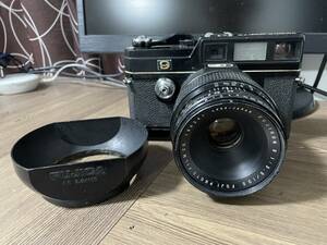 FUJICA　GM670　FUJINON 100mm　1:3.5　　レンズフード付　　フジカ　GL690 G690 対応レンズ