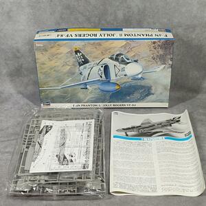 中古未使用品 Hasegawa F-4N ファントムII 「ジョリーロジャース VF-84」 （1/72スケール 00367） デカール欠品 プラモデル 未組立 