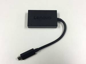 Lenovo USB-C to VGA Plus Power Adapter IT6513-01 動作品