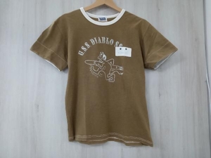 PHERROW’S 半袖Tシャツ フェローズ サイズＭ ブラウン 店舗受取可