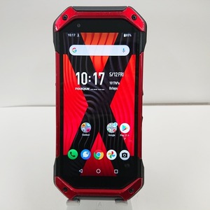 TORQUE 5G KYG01 au SIMロック解除済み レッド 送料無料 即決 本体 c00282