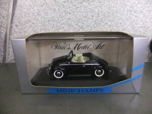 ■中古■MINICHAMPS VW Hebmuller Cabruolet black■