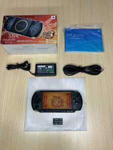 美品　PSP3000ハンターズモデル　メモリーカード充電器箱説付き　SONY ソニー プレイステーションポータブル 