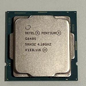 【動作品】中古 CPU Pentium Gold G6405 LGA1200 付属品無し