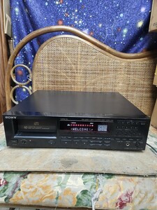 フルレストア済！完動超美品！ソニー10連奏CDプレーヤーCDP-C910