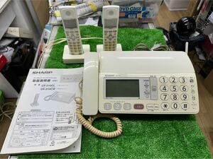 ○D8795 SHARP デジタルコードレスファクシミリ FAX UX-310CL○