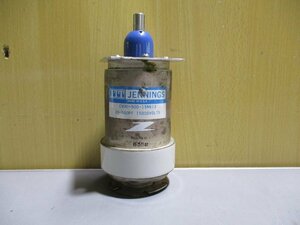 中古 ITT JENNINGS CVDD-500-15N613 20-500 PF 15 kV VACUUM CAPACITOR 真空コンデンサ(R50711JMD032)